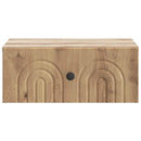 Væghængt Natbord med skuffe 2 pcs Artisan-eg 49 x 34,5 x 20 cm