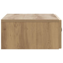 Væghængt Sideskab 59 x 34,5 x 17 cm Konstrueret træ Artisan-eg
