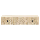 Væghængt Sideskab Sonoma-eg 87,5 x 34,5 x 17 cm Konstrueret træ