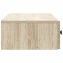 Væghængt Sideskab Sonoma-eg 87,5 x 34,5 x 17 cm Konstrueret træ
