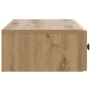 Væghængt Sideskab 87,5 x 34,5 x 17 cm Konstrueret træ