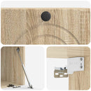 Væghængt TV-skab Sonoma-eg 59,5 x 41 x 30 cm Konstrueret træ