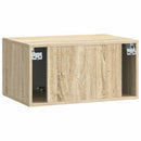 Væghængt TV-skab Sonoma-eg 59,5 x 41 x 30 cm Konstrueret træ