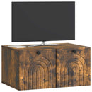 Væghængt TV-skab Røget eg 59,5 x 41 x 30 cm Konstrueret træ