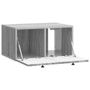 Væghængt TV-skab Vægmonteret Grå sonoma-eg 59,5 x 41 x 30 cm