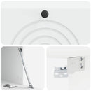 Væghængt TV-skab Hvid 78,5 x 41 x 30 cm Konstrueret træ