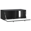 Væghængt TV-skab Sort 78,5 x 41 x 30 cm Konstrueret træ