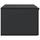 Væghængt TV-skab Sort 78,5 x 41 x 30 cm Konstrueret træ