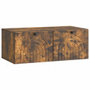 Væghængt TV-skab Røget eg 78,5 x 41 x 30 cm Konstrueret træ