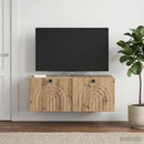 Væghængt TV-skab 78,5 x 41 x 30 cm Artisan-eg Konstrueret træ