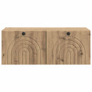 Væghængt TV-skab Artisan-eg 78,5 x 41 x 30 cm Konstrueret træ