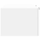 Væghængt TV-skab Hvid 99 x 41 x 30 cm Konstrueret træ