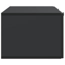 Væghængt TV-skab Sort 99 x 41 x 30 cm Konstrueret træ