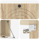 Væghængt TV-skab Sonoma-eg 98 x 41 x 30 cm Konstrueret træ