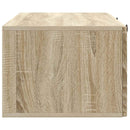Væghængt TV-skab Sonoma-eg 98 x 41 x 30 cm Konstrueret træ