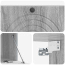 Væghængt TV-skab Grå sonoma-eg 99 x 41 x 30 cm Konstrueret træ