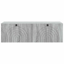 Væghængt TV-skab Grå sonoma-eg 99 x 41 x 30 cm Konstrueret træ