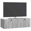 Væghængt TV-skab Grå sonoma-eg 99 x 41 x 30 cm Konstrueret træ