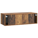 Væghængt TV-skab Gammelt træ 99 x 41 x 30 cm Konstrueret træ
