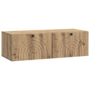 Væghængt TV-skab Artisan-eg 99 x 41 x 30 cm Konstrueret træ