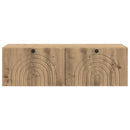 Væghængt TV-skab Artisan-eg 99 x 41 x 30 cm Konstrueret træ