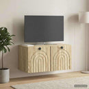 Væghængt TV-skab Sonoma-eg 59,5 x 31 x 30 cm Konstrueret træ