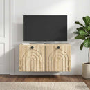 Væghængt TV-skab Sonoma-eg 59,5 x 31 x 30 cm Konstrueret træ