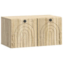 Væghængt TV-skab Sonoma-eg 59,5 x 31 x 30 cm Konstrueret træ