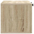 Væghængt TV-skab Sonoma-eg 59,5 x 31 x 30 cm Konstrueret træ