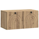 Væghængt TV-skab Artisan-eg 59,5 x 31 x 30 cm Konstrueret træ