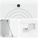 Væghængt TV-skab Hvid 78,5 x 31 x 30 cm Konstrueret træ