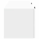 Væghængt TV-skab Hvid 78,5 x 31 x 30 cm Konstrueret træ