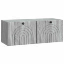 Væghængt TV-skab Vægmonteret Grå sonoma-eg 78,5 x 31 x 30 cm