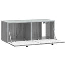 Væghængt TV-skab Vægmonteret Grå sonoma-eg 78,5 x 31 x 30 cm