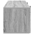 Væghængt TV-skab Vægmonteret Grå sonoma-eg 78,5 x 31 x 30 cm