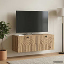 Væghængt TV-skab 78,5 x 31 x 30 cm Artisan-eg Konstrueret træ