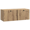Væghængt TV-skab 78,5 x 31 x 30 cm Artisan-eg Konstrueret træ
