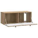 Væghængt TV-skab Artisan-eg 78,5 x 31 x 30 cm Konstrueret træ