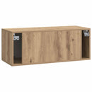 Væghængt TV-skab Artisan-eg 78,5 x 31 x 30 cm Konstrueret træ