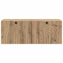 Væghængt TV-skab Artisan-eg 78,5 x 31 x 30 cm Konstrueret træ