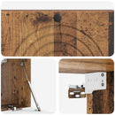 Væghængt TV-skab Gammelt træ 98 x 31 x 30 cm Konstrueret træ