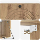 Væghængt TV-skab Artisan-eg 98 x 31 x 30 cm Konstrueret træ