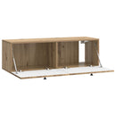 Væghængt TV-skab Artisan-eg 98 x 31 x 30 cm Konstrueret træ