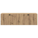 Væghængt TV-skab Artisan-eg 98 x 31 x 30 cm Konstrueret træ