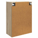Vægmonteret skab Sonoma-eg 66 x 34,5 x 92 cm Konstrueret træ
