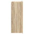 Vægmonteret skab Sonoma-eg 66 x 34,5 x 92 cm Konstrueret træ