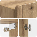 Vægmonteret skab 59 x 31 x 64 cm Konstrueret træ Artisan-eg