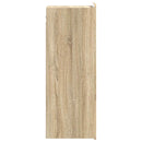 Vægmonteret skab Sonoma-eg 33 x 34,5 x 94 cm Konstrueret træ
