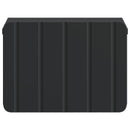 Væghængt Natbord 2 pcs Sort 33 x 34,5 x 24 cm Konstrueret træ