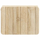 Væghængt Natbord Sonoma-eg 33 x 34,5 x 24 cm Konstrueret træ